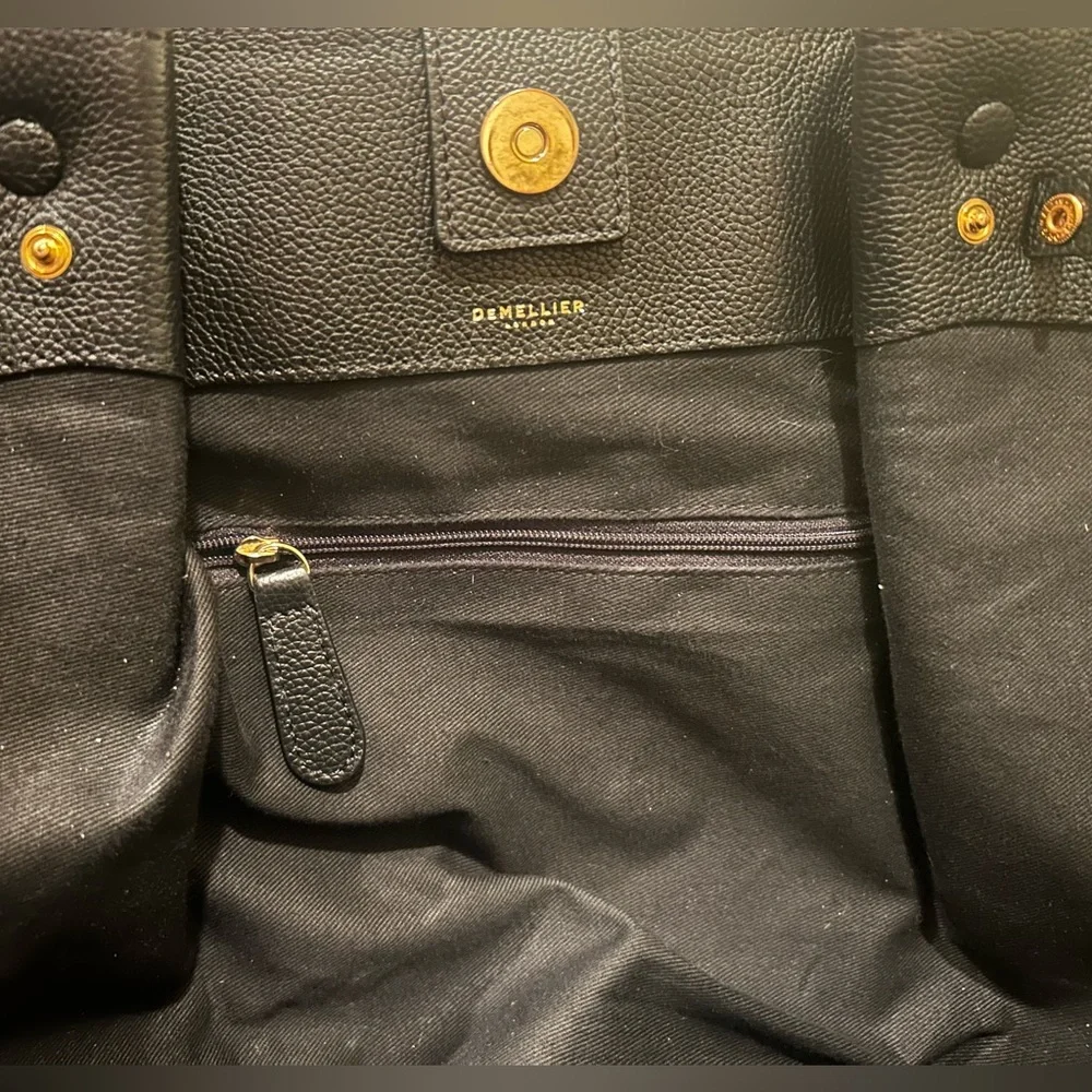 DeMellier Black Tote Bag - Picture 6 of 11